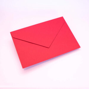 Envelope Bico EN 3100 - Vermelho Vivo -15x21cm - 25 unidades